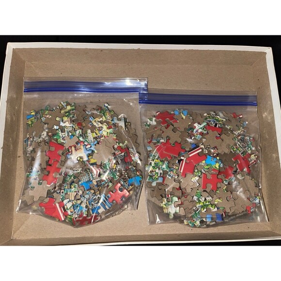 1984 Cincinnati Jigsaw Puzzle 504 Tripl-Thick Interlocking Pieces Made By Archer - Picture 6 of 7